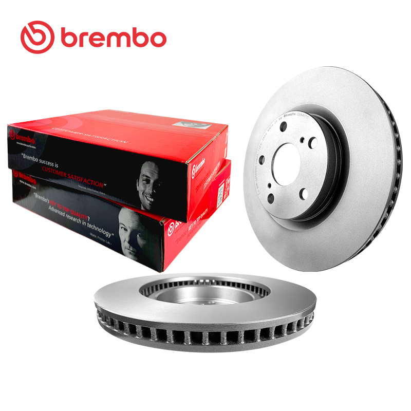 前刹车盘brembo布雷博适配丰田凯美瑞/RAV4/雷克萨斯ES200/ES240 - 图0