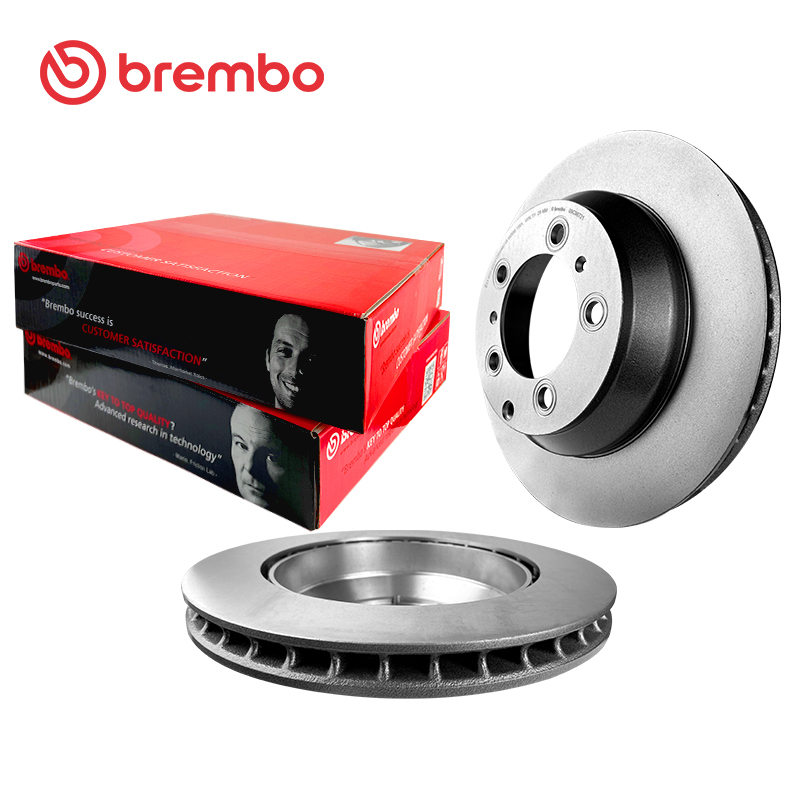 后刹车盘brembo布雷博适配保时捷卡宴S(2.9L/3.0L/4.0L/厚度28mm) - 图0