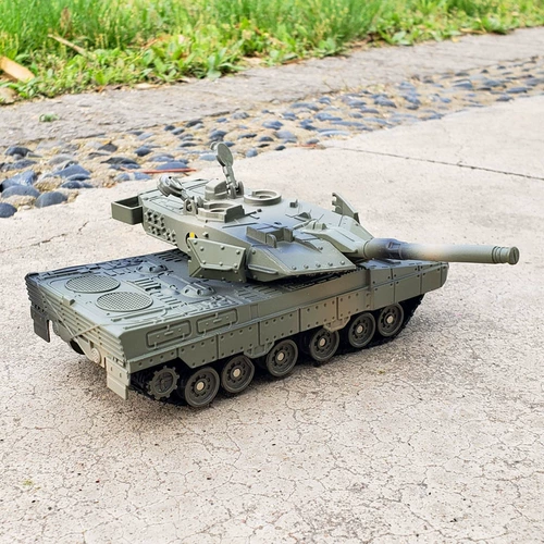 99 -тип сплав Сплав Танк Модель военная симуляция отслеживаемое металлическое бронированное леопард 2 Главный боевой бак звук световый игрушки автомобиль