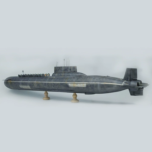 Маленький военно-морской реалистичный конструктор, масштаб 1:350, Россия, подводная лодка