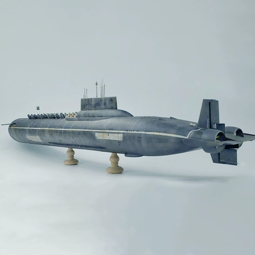 Маленький военно-морской реалистичный конструктор, масштаб 1:350, Россия, подводная лодка