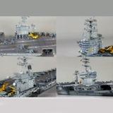 Маленький конструктор, корабль, реалистичный авианосец, масштаб 1:700, США