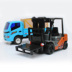 Lili kỹ thuật xe đặt xe đẩy phẳng xe tải vận chuyển xe nâng tải kết hợp trẻ em đồ chơi xe con trai - Đồ chơi điều khiển từ xa xe ô tô điều khiển từ xa Đồ chơi điều khiển từ xa