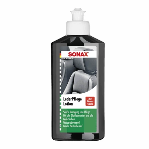 Sonax Car Leather Care Agent Interior Enteriance Cleaning Essence Secence Secent Seat Sear