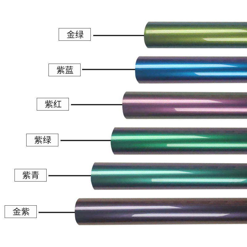 Karving变色龙渐变色热转印 iron on刻字膜DIY材料出口外贸款-图1