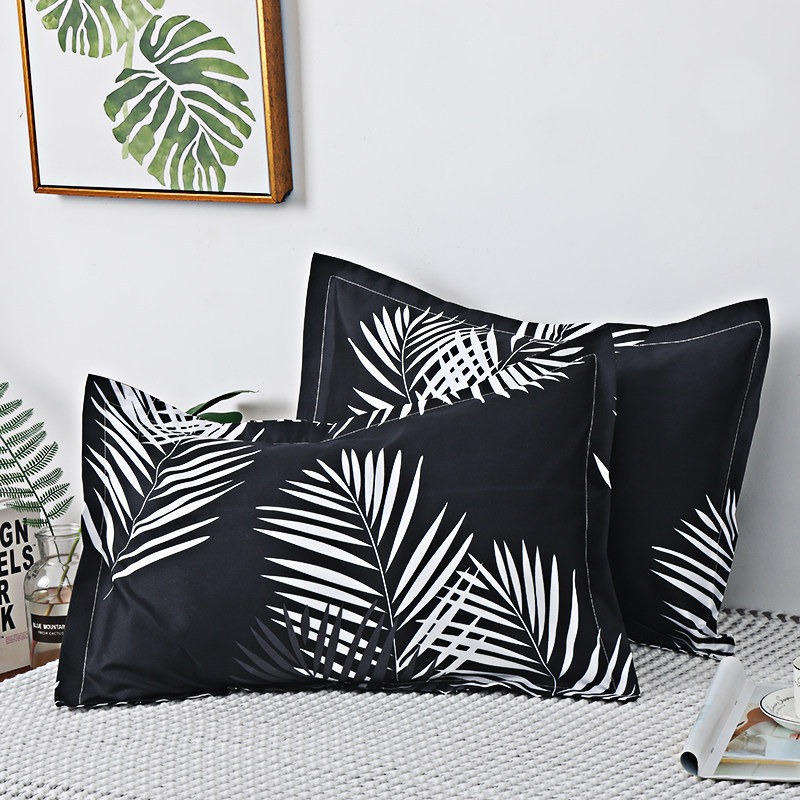 特价亲肤不褪色家用枕套48*74一对2装学生宿舍单人1个40*60大小号,淘宝优惠券,粉丝福利购,淘宝优惠卷