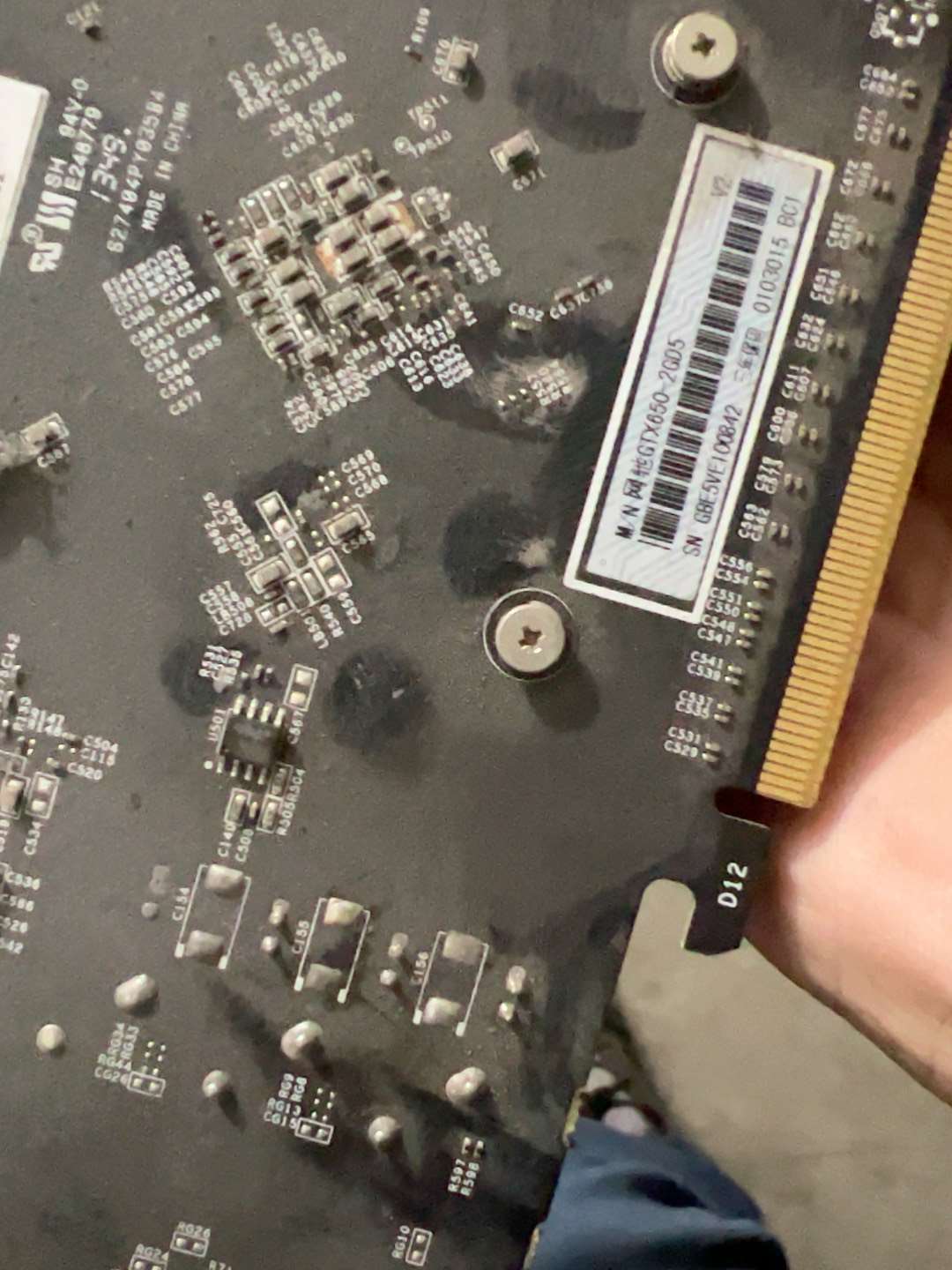 七彩虹GTX650 2G 网驰版自用拆机显卡(议价) - 图1