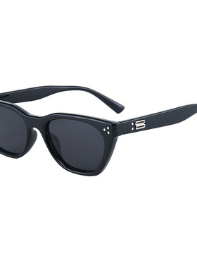 王安宇同款猫眼墨镜女韩版小脸