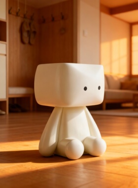 卡通小熊树脂落地摆件玄关萌系