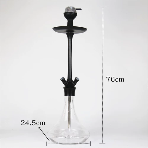 Арабский стеклянный большой высококлассный кальян, полный комплект