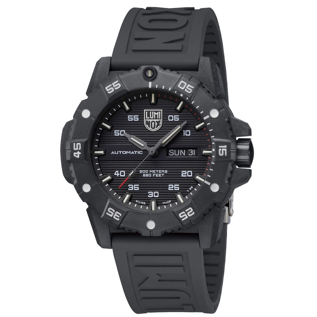 雷美诺时（Luminox）碳纤大师自动机械表瑞士表夜光潜水表3875.BO - 图3