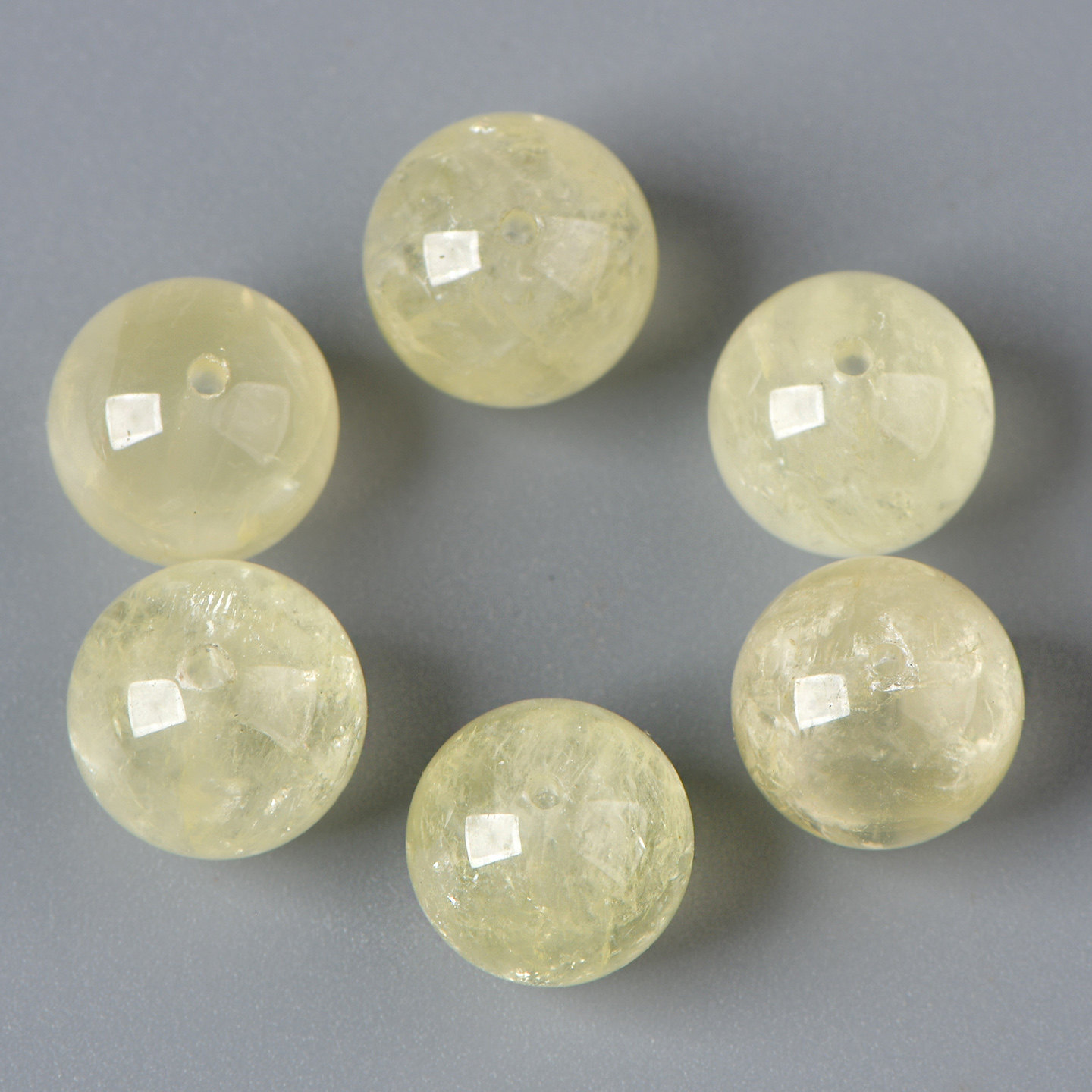 天然水晶浅黄阿赛散珠子diy手工串珠饰品配件手工饰品材料单珠,淘宝优惠券,粉丝福利购,淘宝优惠卷