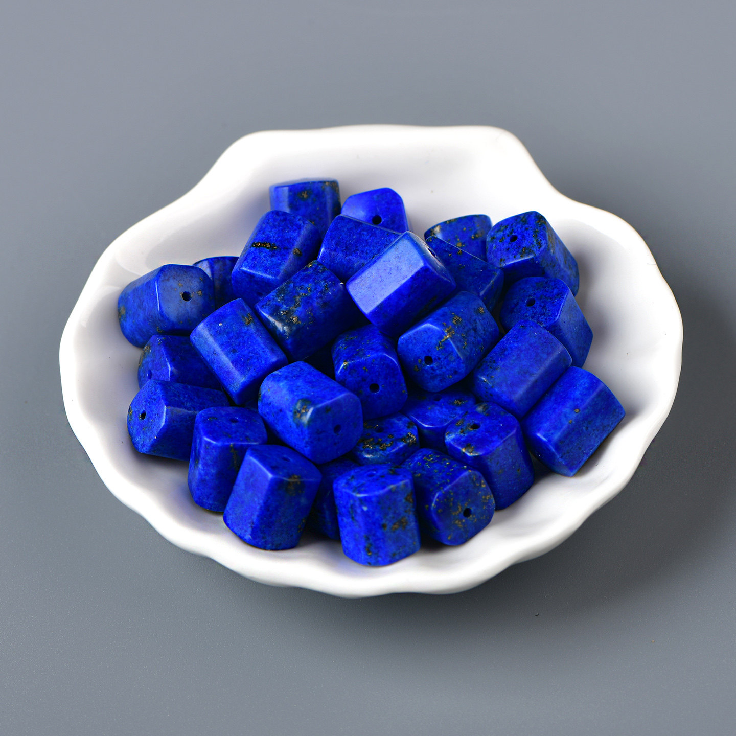 天然水晶老料青金石棱切面桶珠diy手工项链手串饰品配件材料串珠,淘宝优惠券,粉丝福利购,淘宝优惠卷