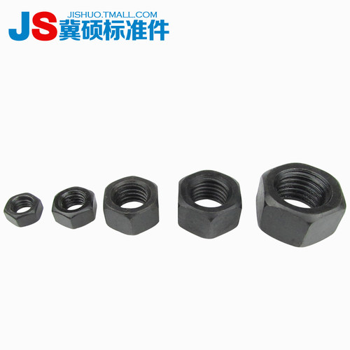 GB6170高强度8级发黑螺母镀锌镀镍达克罗10/12级螺帽M5/M6—M100 - 图2