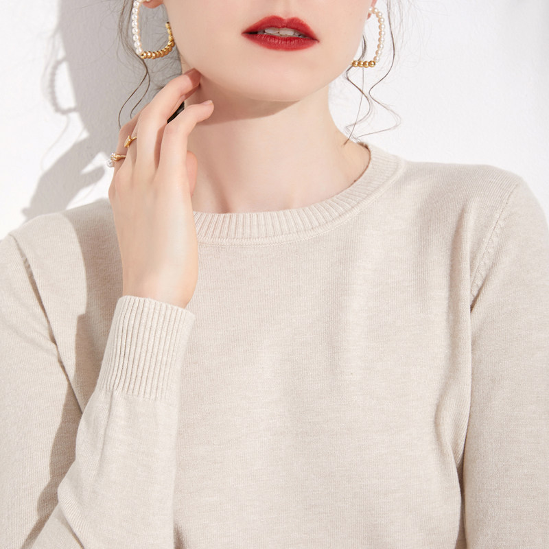 打底衫2020年秋冬新款宽松套头毛衣 蔓诗朵缇毛衣