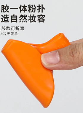 周抛粉扑气垫超软干湿通用不吃粉日抛化妆海绵独立包装一次性粉扑