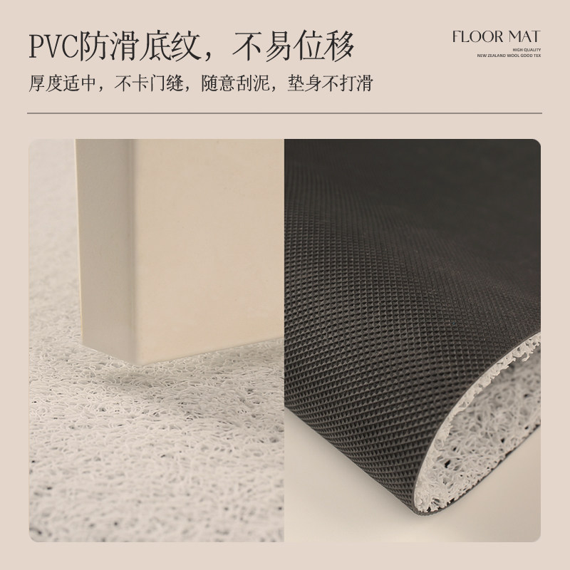 2025年新款丝圈地垫多巴胺高级感入户门垫家用进门口耐刮地垫,淘宝优惠券,粉丝福利购,淘宝优惠卷