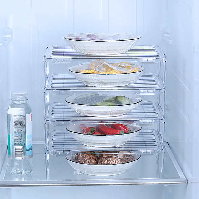 Refrigerator multi-layer storage tool