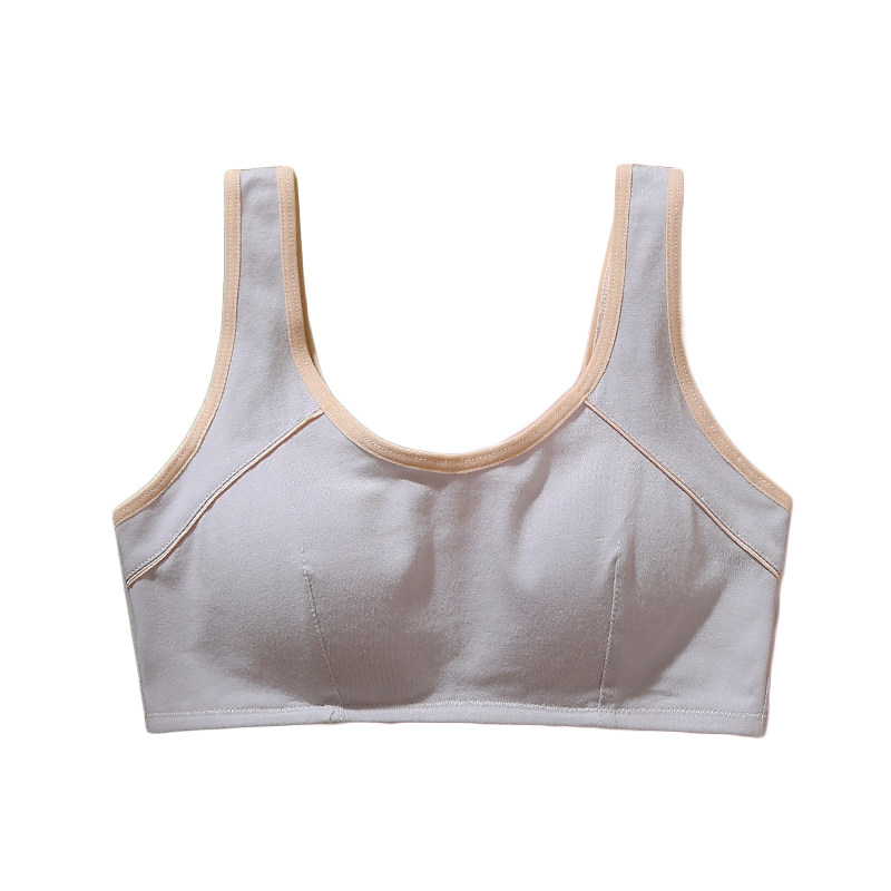 少女无钢圈运动纯棉背心大童文胸 苛尔菲内衣少女文胸