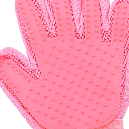 ПЭТ с двойными кошачьи перчатки сняли плавающие волосы, очищенные от кисти щетки Джинджира коттен