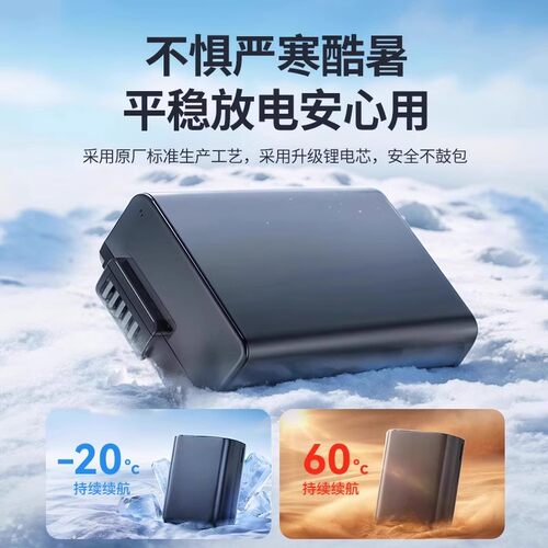 绿巨能EN-EL25相机电池适用尼康Z50 Z30 Zfc Z50II微单双充充电座相机配件type-c口充电显示电量直充电池 - 图1