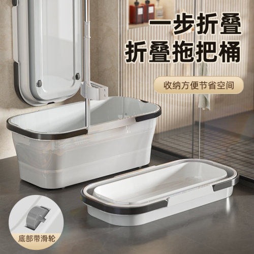 2025新款免手洗平板拖把家用免洗一拖懒人净干湿两用布神器大墩布-图3