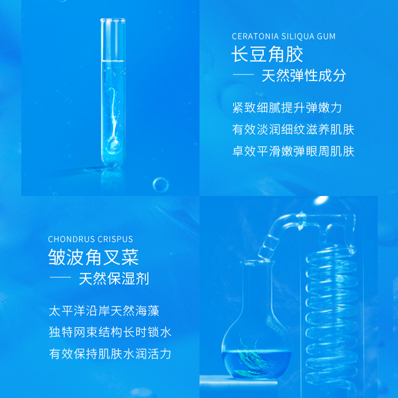 WIS晶润紧致眼膜贴60片 淡化黑眼圈眼袋细纹熬夜补水男女官网正品 - 图2