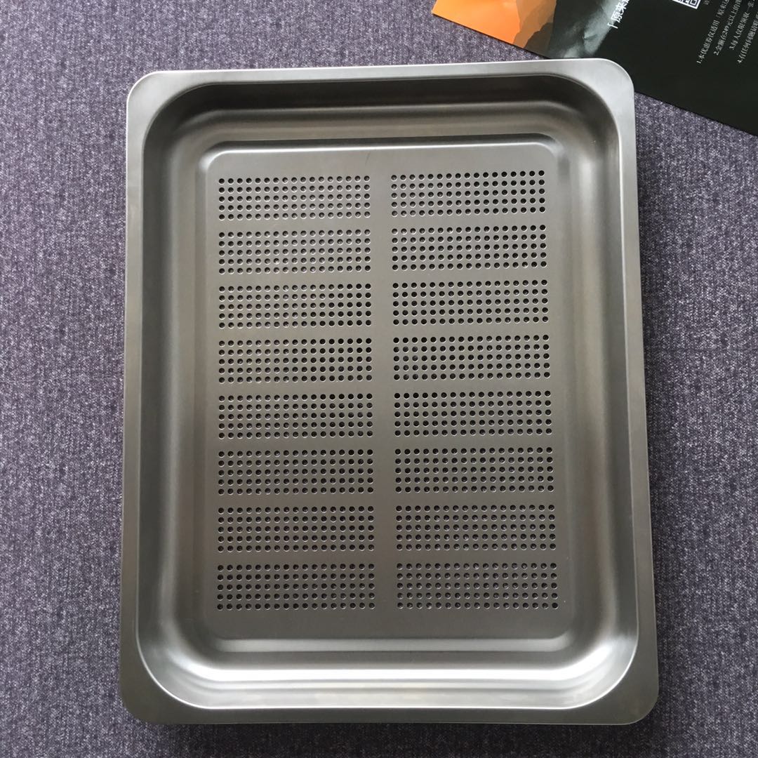 适用方太蒸箱托盘专用蒸盘烤架有孔冲孔SCD42-F1蒸烤一体机蒸盘 - 图0