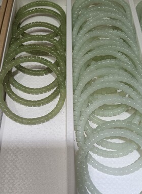 厂家批发 天然翡翠高冰直切药片手链手串单圈 尺寸4*6mm左右