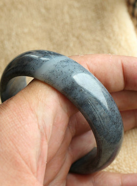 青花玉女款新疆手镯