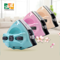 Chengcheng wiping glass theorizer three-layer double layer hollow rubbed windows strong magnetic household double face polished top linesbrushed scraping cleaning