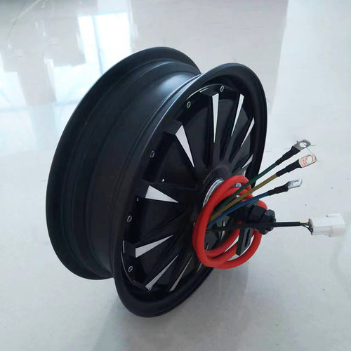 QSMOTOR全顺12寸2代1500W2000W省电型2.5J轮毂16轴供整车配套电机 - 图0