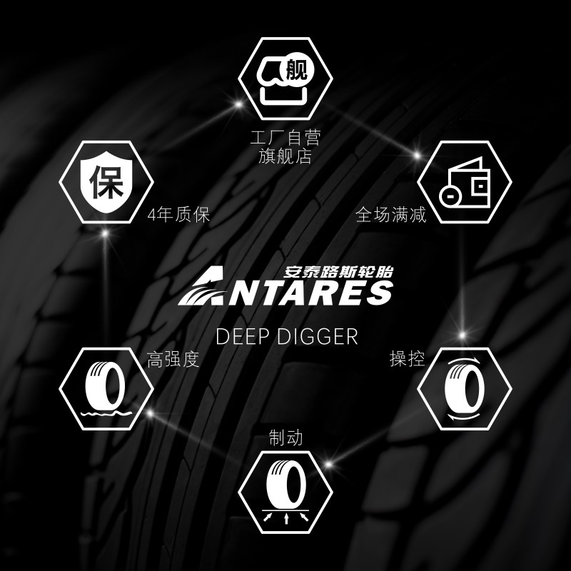 安泰路斯轮胎 285/55R22LT 124/121Q 10PR 越野轮胎 - 图3