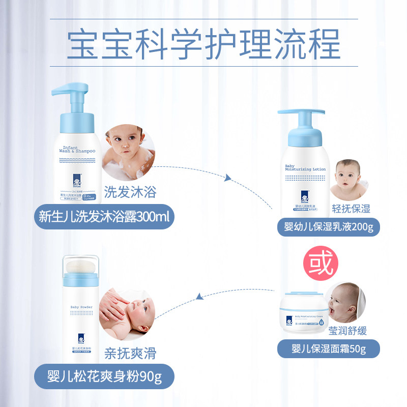 得琪婴儿保湿新生儿童身体乳宝宝霜 daycare得琪润肤乳