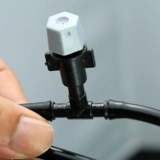 8/12 Атомизация трубы спринклер спринклер Одинокий вниз крюк 4/7 Трубка Микро -разломы спрей на головку 812 охлаждение сада и перевернутые 47 сараев