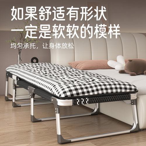 铝合金可折叠拼接床大人可睡增宽床儿童婴儿加宽床侧边床扩宽神器 - 图3