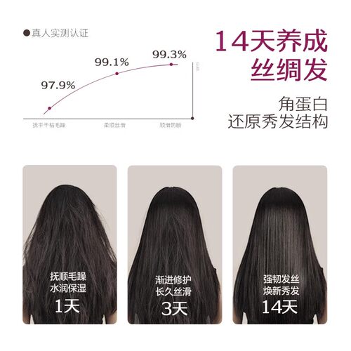 范特西抚平毛躁干枯烫染急救蛋白修护发膜蛋白霜护发膜家用焗油膏 - 图1