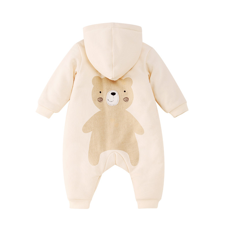 pureborn新生儿冬季 pureborn博睿恩连身衣/爬服/哈衣