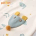 Pureborn babyiesies mùa thu mới dài tay hoạt hình romper nam và nữ bé cotton mùa thu quần áo - Áo liền quần