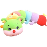 Плюшевая игрушка для сна, подушка, детская тряпичная кукла, гусеница