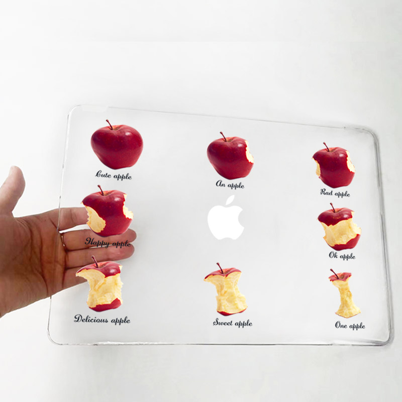 适用24新款Macbook保护壳m3轻软m1苹果笔记本电脑套air薄壳透明m2pro13/14/15防摔2338卡通2442缺口潮牌苹果 - 图1