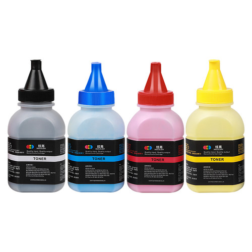 适用HPm283fdw墨粉M479dw彩色激光打印机碳粉Color LaserJet Pro 454 hp206 182 183 282 255 hp416碳粉8号粉 - 图0