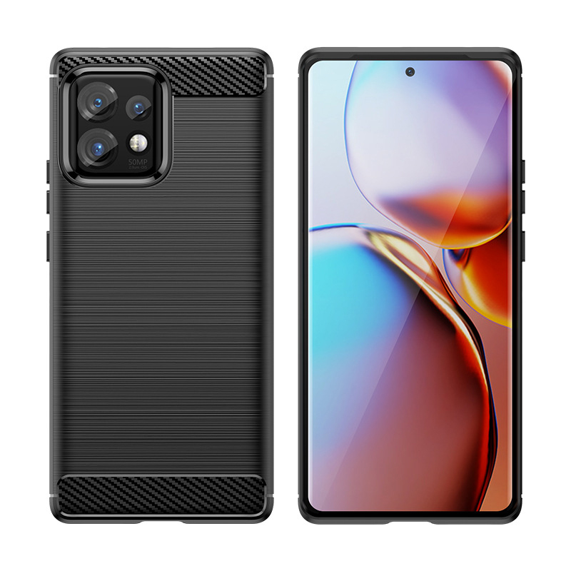 适用MOTO手机X40全包边TPU软壳Motorola摩托罗拉S30电话x30拉丝XT2301-5防摔edge+2023滑pro磨砂5G保护套