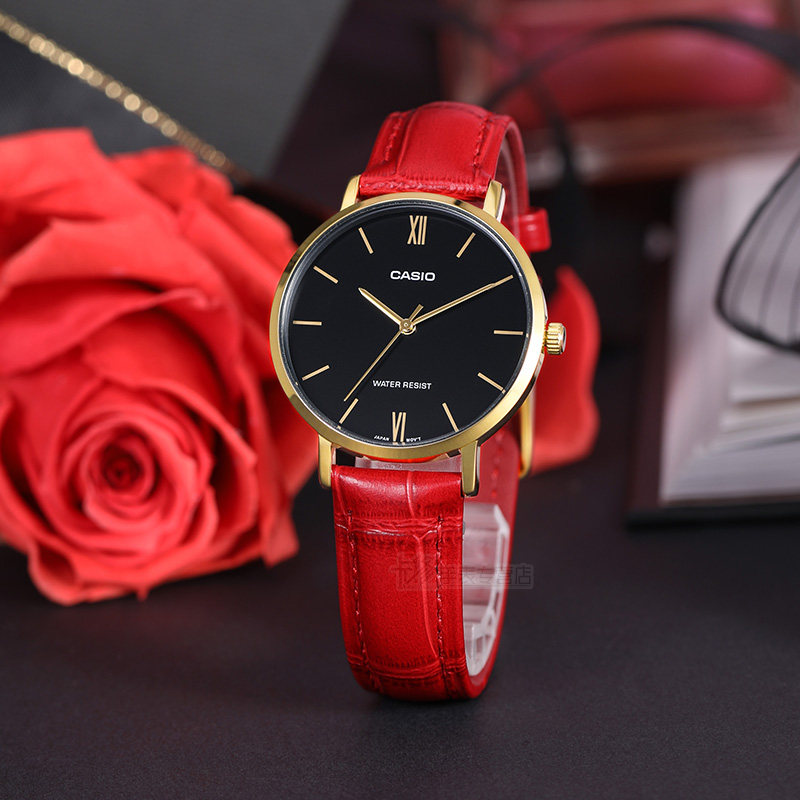 casio女学生防水新品简约石英表 卡修手表日韩腕表