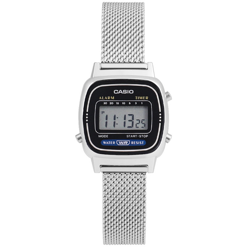 casio小银块复古小方表女休闲手表 卡修手表日韩腕表