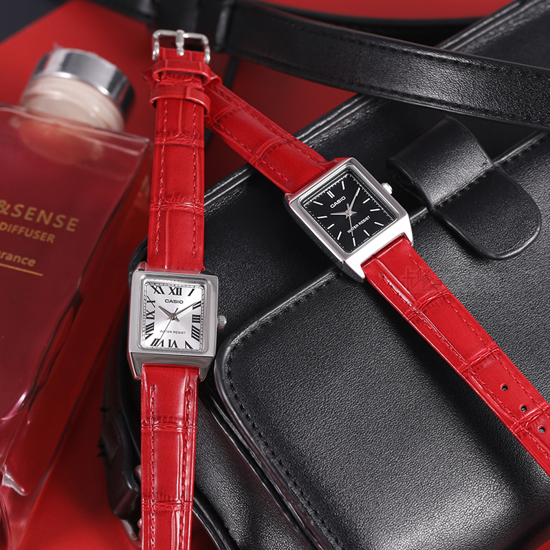 casio女小方表ins风2023年手表 卡修手表日韩腕表