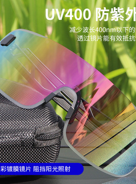 变色骑行太阳镜日夜两用运动眼镜