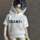Sicily past body body clothes wear BJD clothes 8 points doll clothes top sweatshirt T-shirt shorts