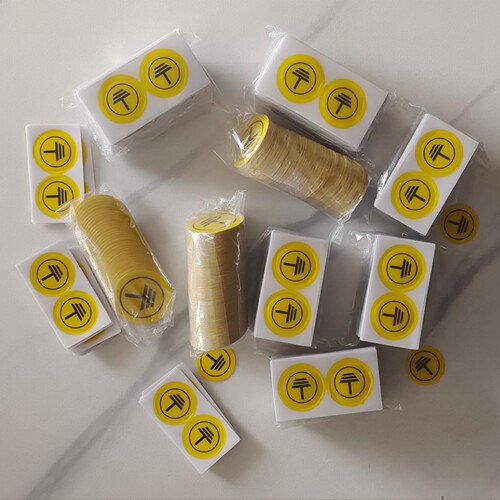 高品质设备接地标识地线标示贴机械接地标签标识牌不干胶DZ-K0237 - 图0