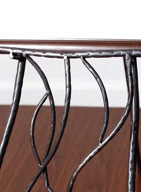 复古怀旧风铁艺展示架会所摆件